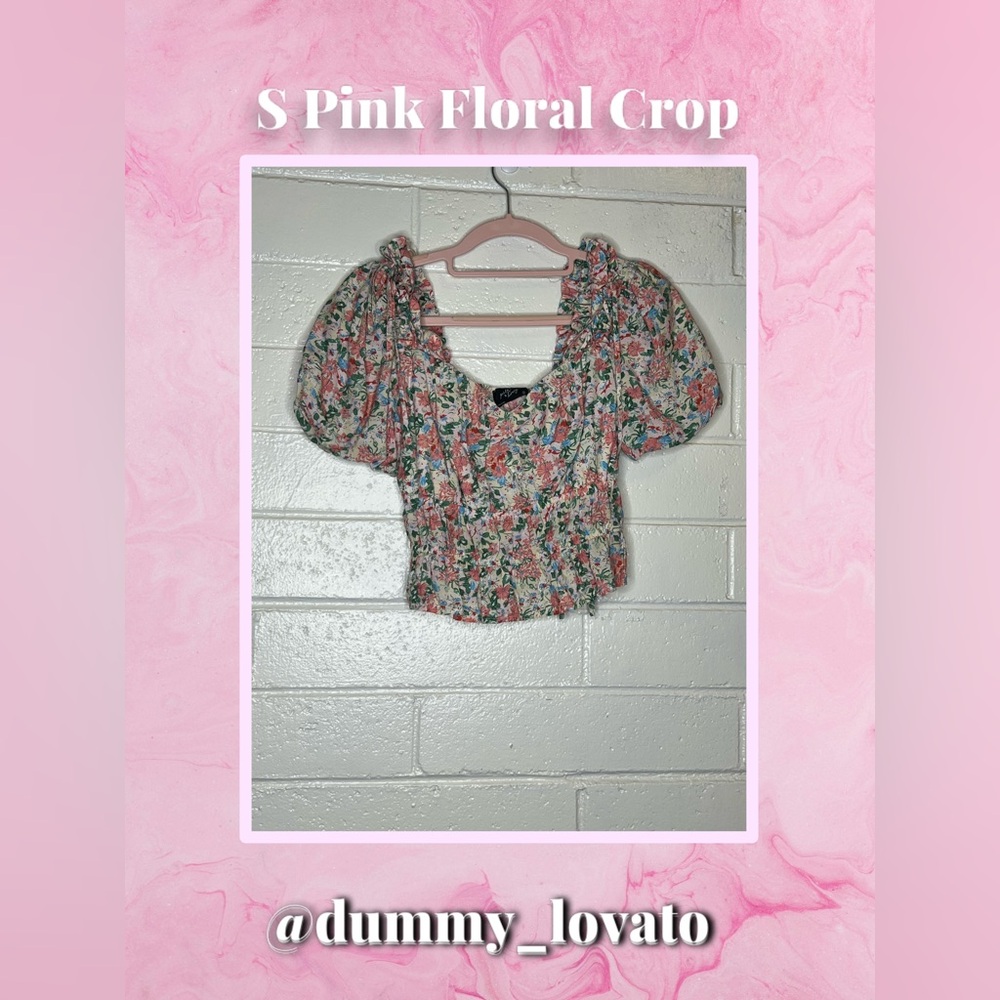 Floral Puff Sleeve Top